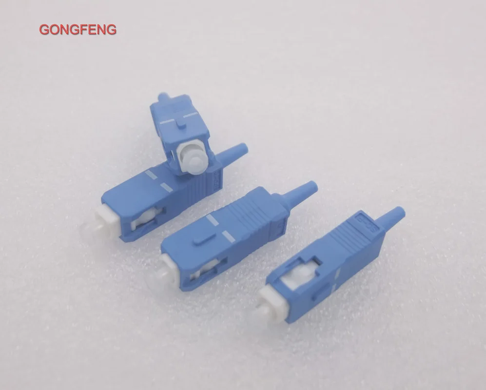 GONGFENG 100 шт. Новый волоконно оптический Быстрый разъем головки PLC мини сплиттер