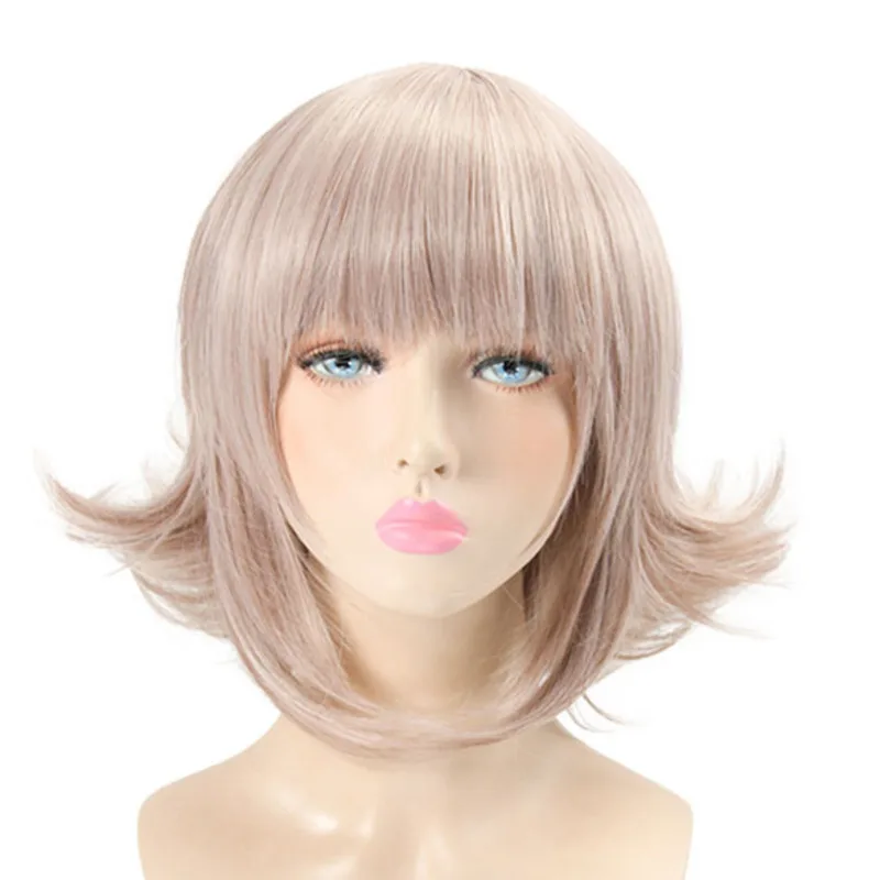 Danganronpa 2 сhiaki Nanami косплей костюм парик Женщины парики для взрослых Хэллоуин аниме