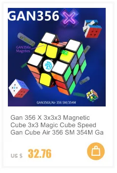 Gan 356X3x3x3 Магнитный куб 3x3 магический Магнитный куб скоростной кубик Гань Air 356 SM 354M Gan 356x Neo Magico Cubo 3*3 GAN 356 X