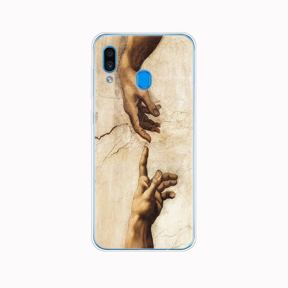 Чехол для Samsung A50 чехол Galaxy A60 A10 A30 A40 A70 A 50 2019 A9 A7 2018 Италия leonardo da vinci art|Бамперы| |