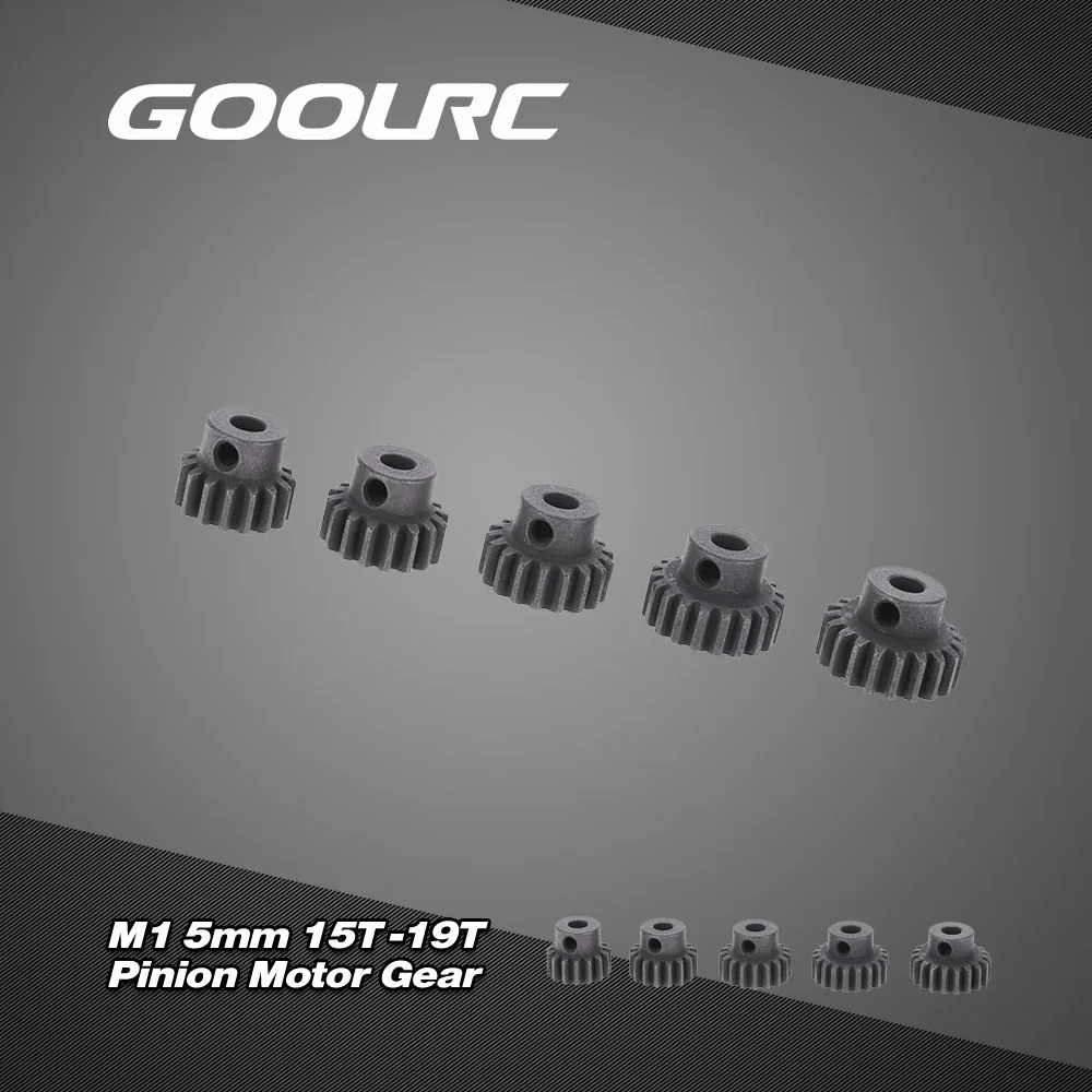 Шестерня двигателя GoolRC M1 5 мм 15 T 16 17 18 19 комбинированный комплект для 1:8