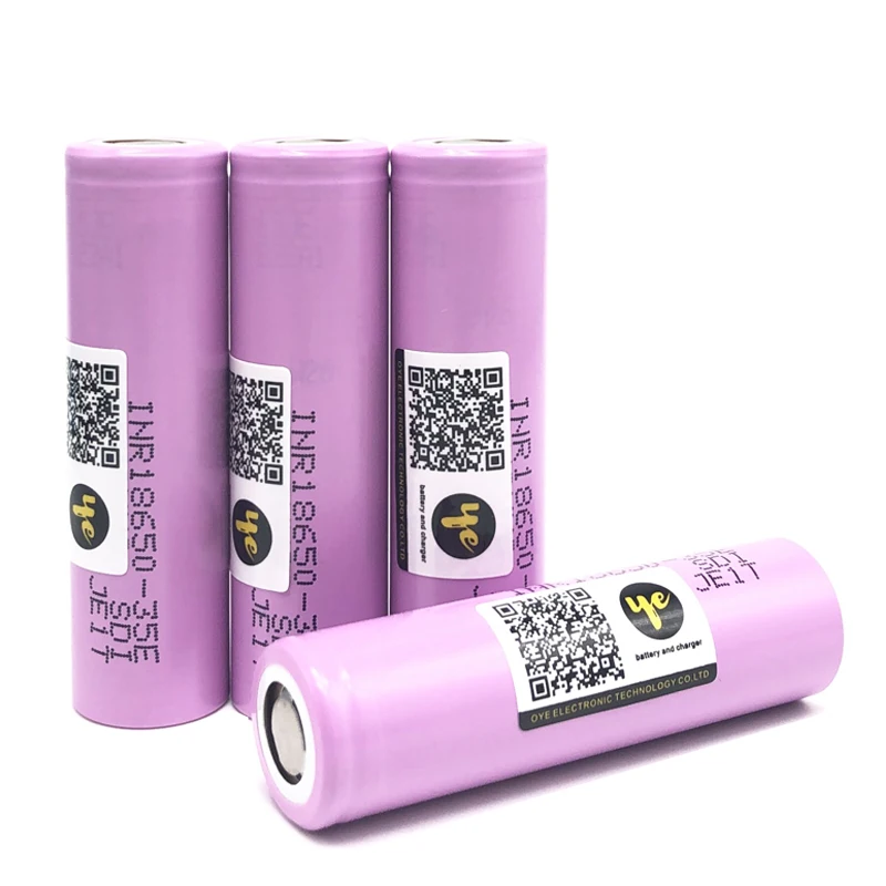 Для samsung 18650 3500mAh INR18650 35E литий-ионная аккумуляторная батарея 3,7 v для электронной сигареты/power bank/отвертка INR18650-35E
