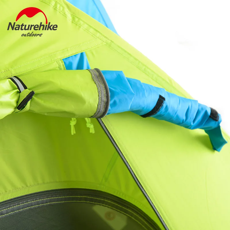Палатка Naturehike NH18Z022 P двухслойная для мужчин защита от УФ излучения на 3 сезона 2 4