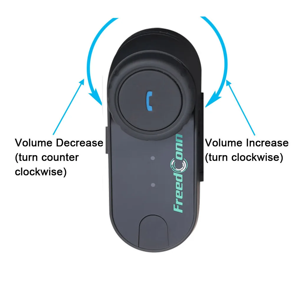 Гарнитура для мотоциклетного шлема FreedConn T-COM FM VB Bluetooth-гарнитура закрытого мягкий