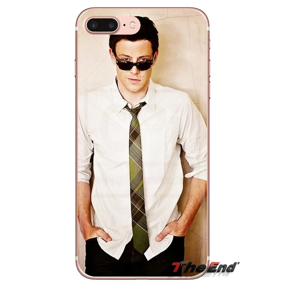 Хор звезда Кори монтеит для iPod Touch Apple iPhone 4 4S 5 5S SE 5C 6 6S 7 8 X XR XS Plus MAX прозрачные
