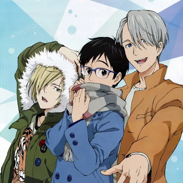 Домашний текстиль Юри на льде аниме Victor Yuri Katsuki Plisetsky полиэстеровый односторонний
