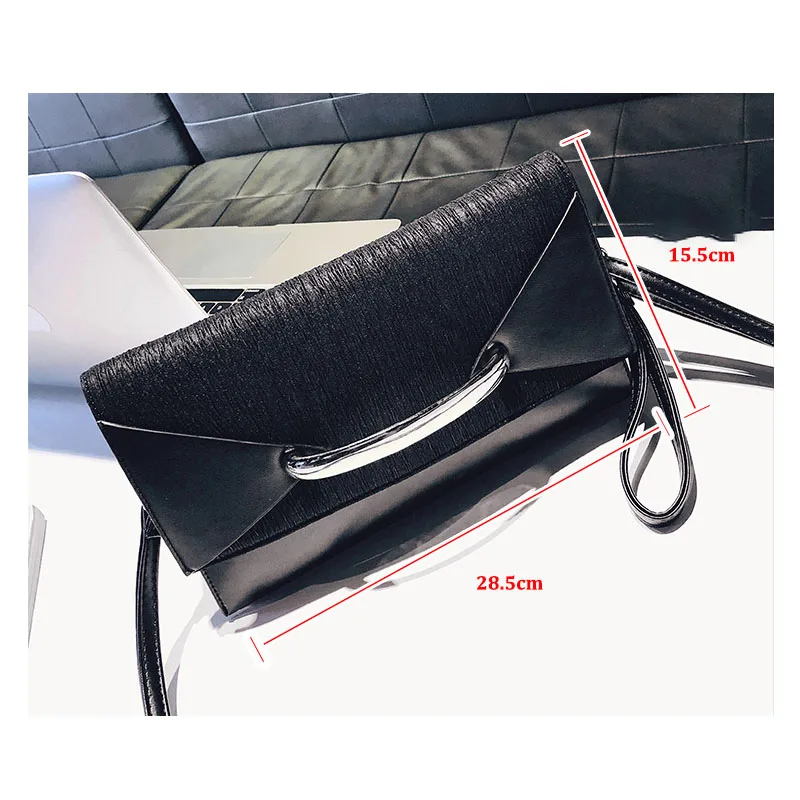 Yonder envelope clutch bag women leather birthday party evening clutch bags for women ladies shoulder clutch bag purse female