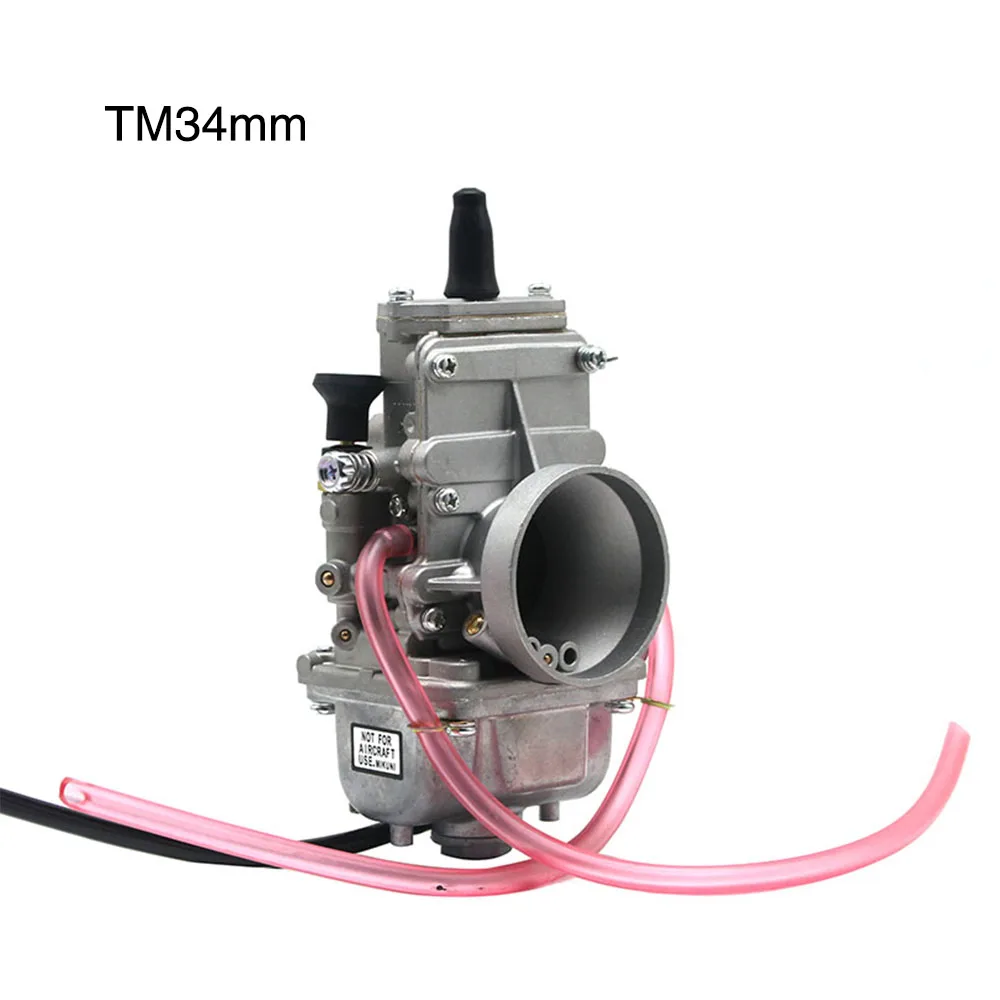 TM34mm Alconstar 32 мм 34 мм Карбюратор Carb плоская горка для Mikuni для Honda 250 CR250 для Kawasaki KX125 150 мотокросса - Цвет: TM34mm