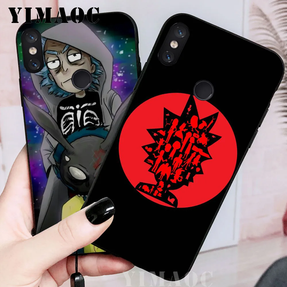 YIMAOC Rick and Morty Series Soft Case for Xiaomi Mi5 Mi5S Mi6 Mi9 Mi8 Lite SE A1 A2 Pocophone F1 MAX 3 |