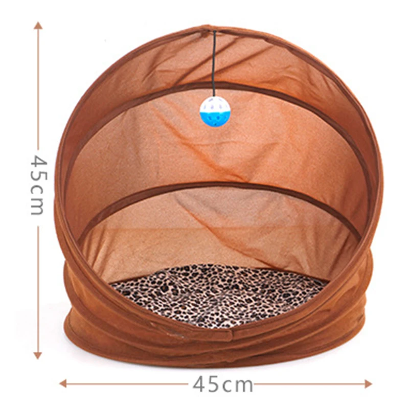 Забавная зимняя многофункциональная кровать для кошек коврик домашних животных