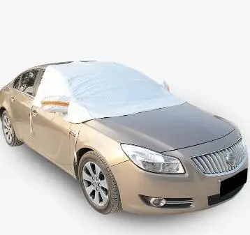 

Universal Car Half Covers Sunshade Styling Waterproof Thicken Car Snow Anti-UV Snow Protection Covers For Cars