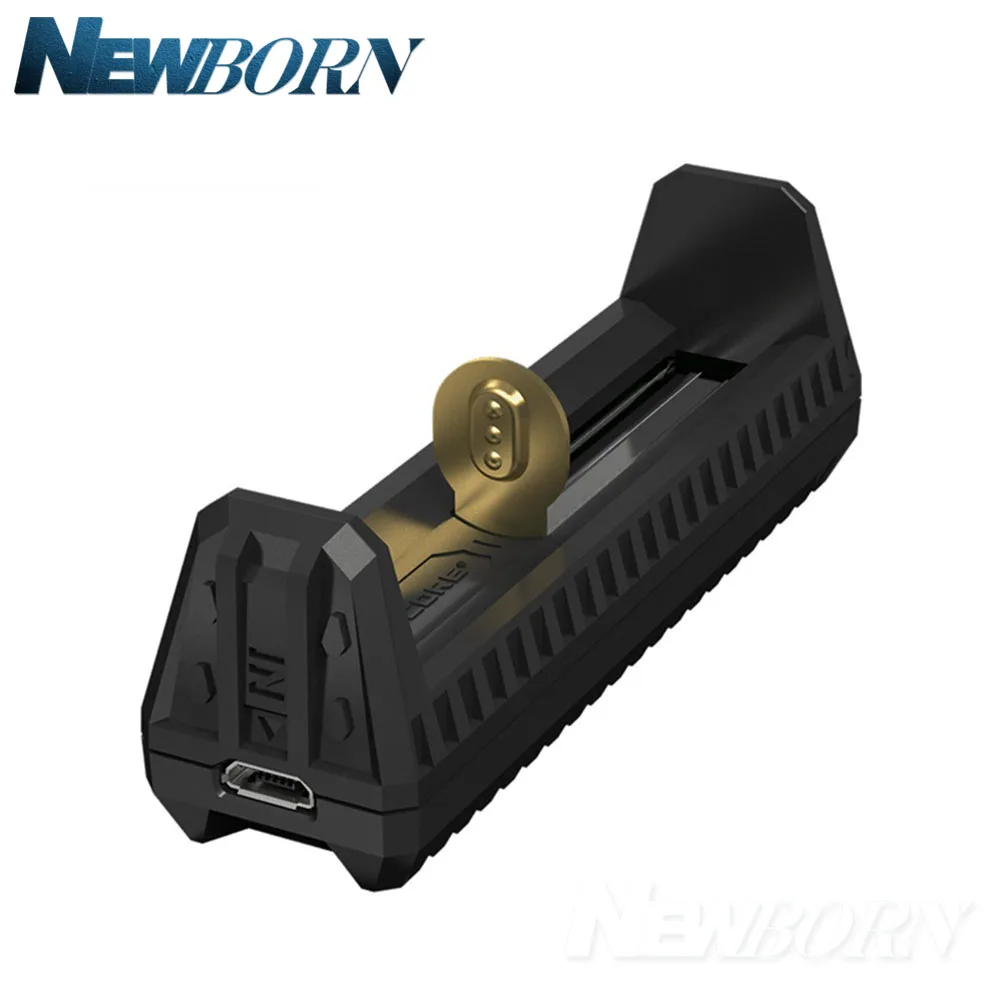 Зарядное устройство Nitecore F1 Micro USB 100% оригинал гибкий внешний аккумулятор для li ion