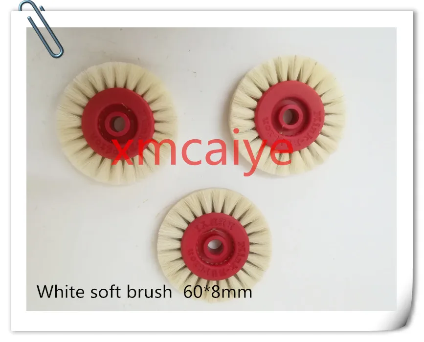 

20 Pieces White Soft Brush 60*8mm SM102 CD102 Replacement Parts 66.020.119