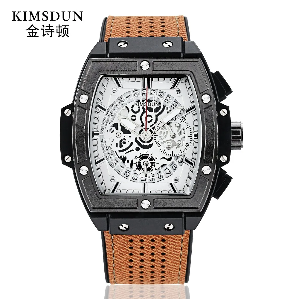 Для мужчин новый Tourbillon автоматические механические часы Роскошные модные и
