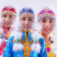 mongolia hat for women mongolia dance head accessories princess hat national hat for women