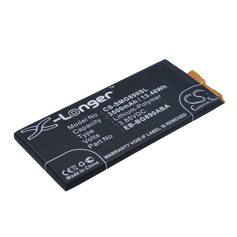 

Cameron Sino 3500mah battery for SAMSUNG Galaxy S6 Active LTE-A SM-G890 SM-G890A EB-BG890ABA batteries