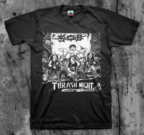 S. O. B. Мужская футболка 'Thrash Night' (Napalm Ent assock Insect Warfare Dystopia) новинка 2019 | одежда