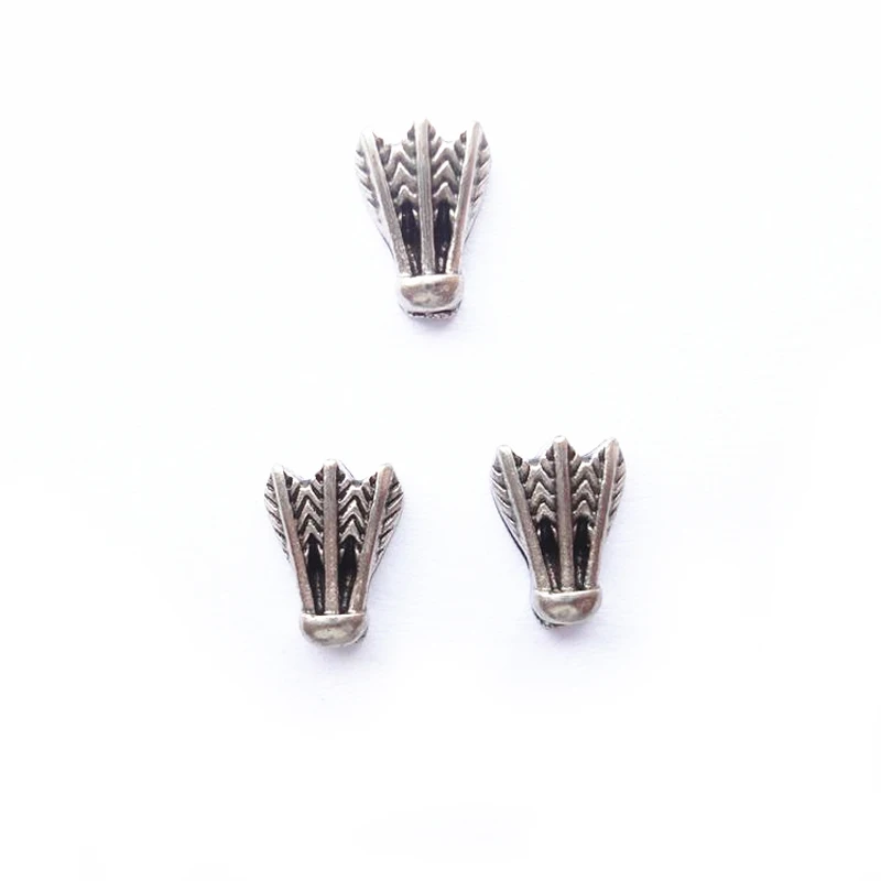 20 шт./лот DIY модный сплав бадминтон Шарм Для плавающего живого медальона