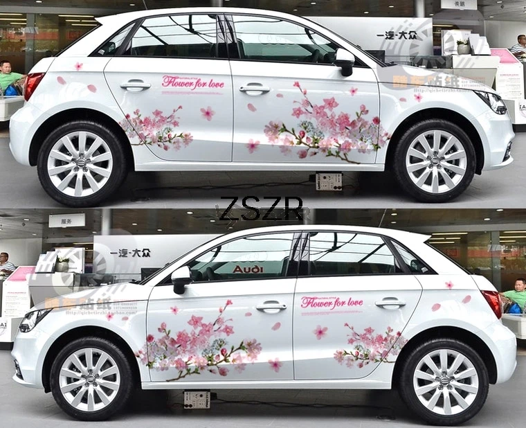 Великолепные восточные вишневые наклейки на автомобиль Z2CA286|car sticker|car body stickerstickers