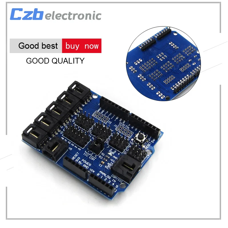 Сенсор щит V4.0 V4 цифровой аналоговый модуль расширения развития доска для DIY Kit