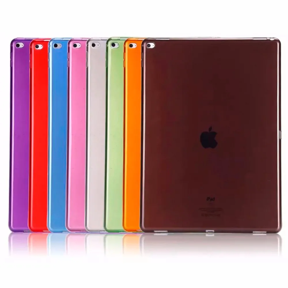 Гибкий мягкий прозрачный ТПУ гелевый резиновый чехол-накладка для iPad 2/3/4 9 7 дюйма