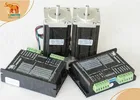 Дешевый ЧПУ! Двухвальный шаговый двигатель Wantai 2-осевой Nema 23, 57BYGH115-003B, 425oz-in + Драйвер DQ542MA, 4,2 А, 50 в, 125, микро-вышивка