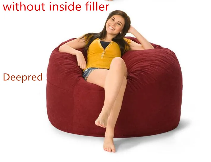 Сумки для бобов стул взрослых сумки чехол только размер 90x60 см|bean bag chair|large bean bagbean |