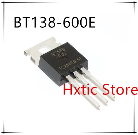 

10PCS BT138-600E TO220 BT138-600 TO-220 BT138 138-600E new and original IC