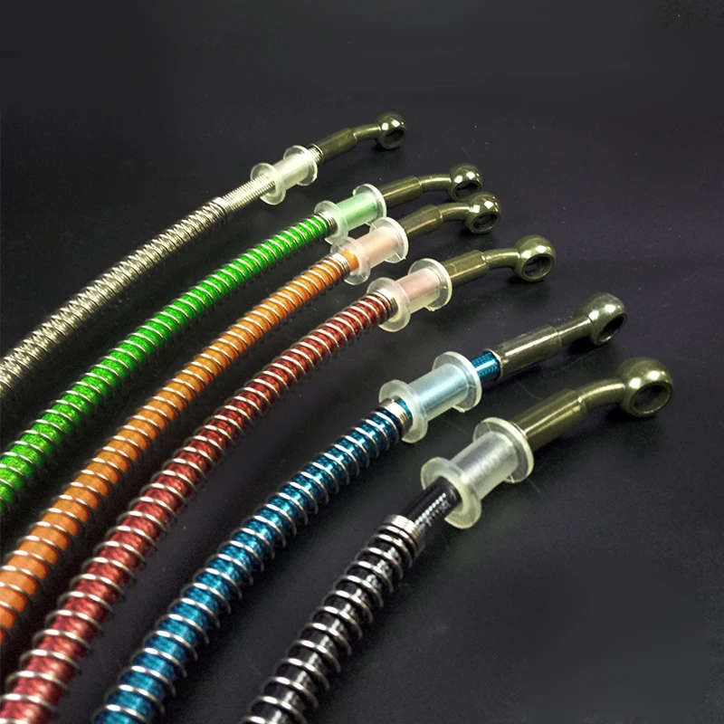 Мотоцикл Байк Плетеный Стальной гидравлический усиленный тормозной линии