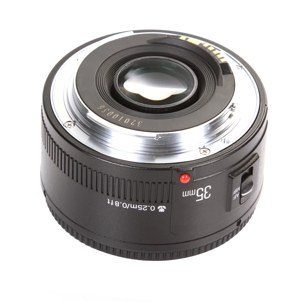 YN35mm F2.0 широкоугольный объектив с авто/ ручной фокусировкой для Canon 500D 600D 650D 700D 5D 7D