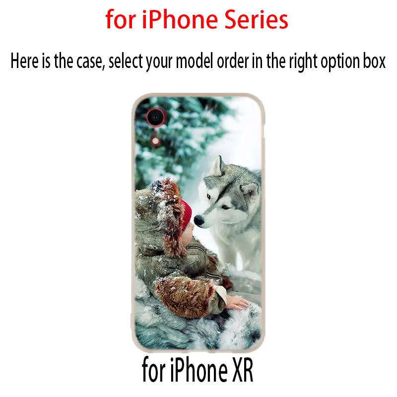 Самоед мягкий чехол для iPhone 12 11 Pro X XS Max XR 8 7 6 Plus 5s SE 2020 S 1 мини Чехол|Бамперы| |