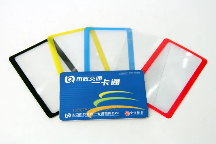 Функциональное красочное 3х увеличительное стекло для чтения ZY ручная работа