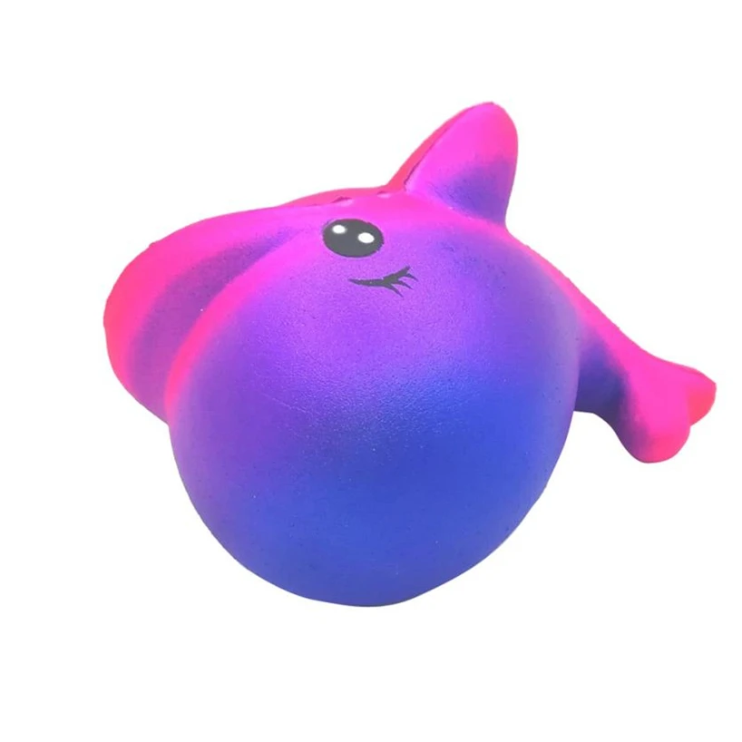 Exquisite Fun Big Whale Squishy Charm Slow Rising 14cm Simulation Kid Toy Squeeze Toys 2018MAR29 | Игрушки и хобби