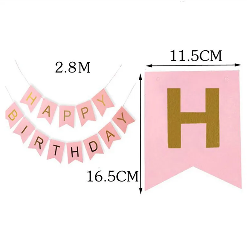 Новинка 1 комплект золотые салфетки бумажные буквы подвесные гирлянды с днем