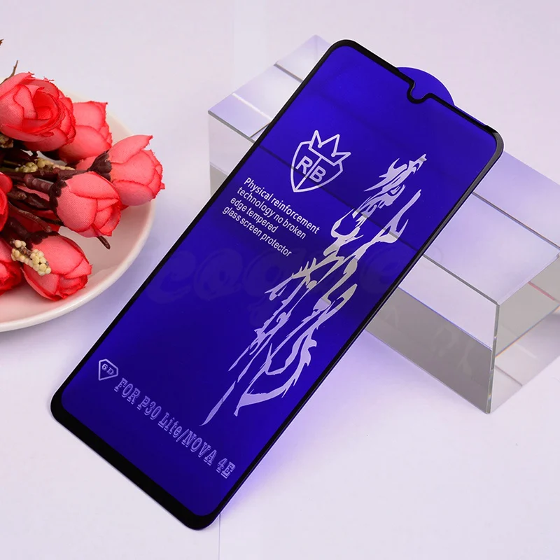 6D закаленное стекло для Huawei P30 Lite Mate 20 защитная пленка экрана Nova 3 i 4 Honor 30 30s V30 View Play