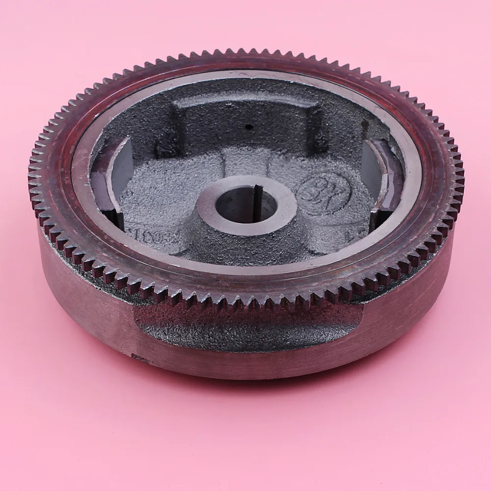 electric flywheel fly wheel for honda gx340 gx390 11hp 13hp 188f gx 340 390 lawn mower gas engine motor part free global shipping