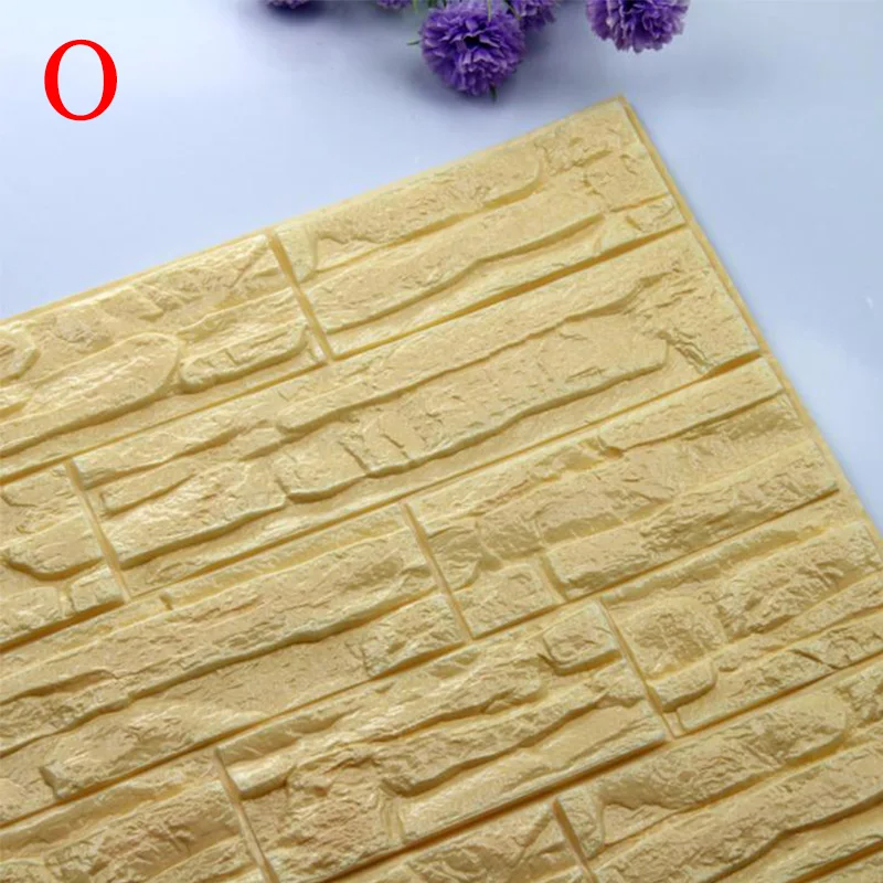 Кирпич обои 2019TOP DIY 3D Кирпич ПЭ пены панели обоев комнаты наклейка каменное украшение тиснением G90531