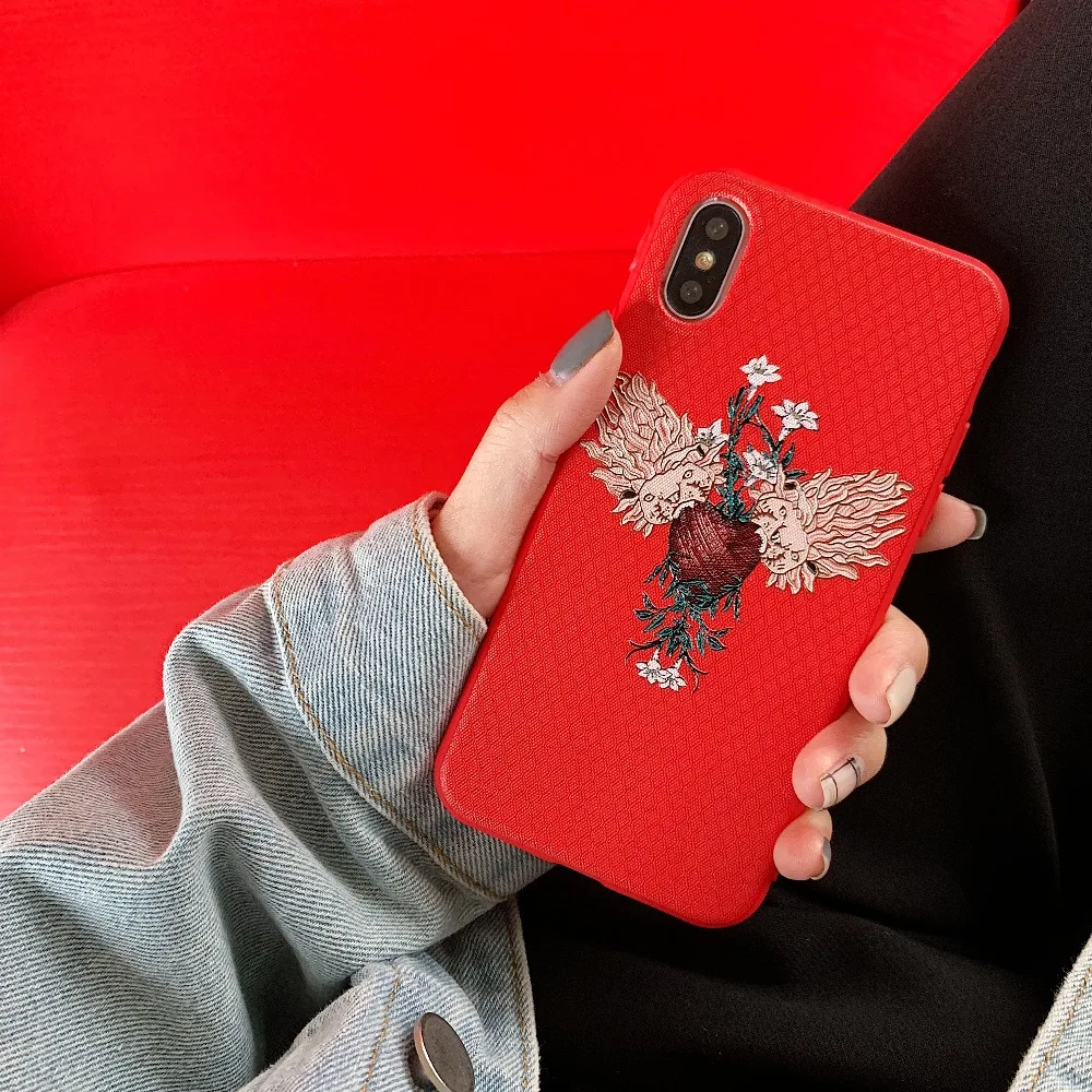 Телефонный чехол с цветочным рисунком льва для iPhone X XS XSMax XR, чехлы для 6 6S 7 8 Plus, силиконовый мягкий TPU фундамент.