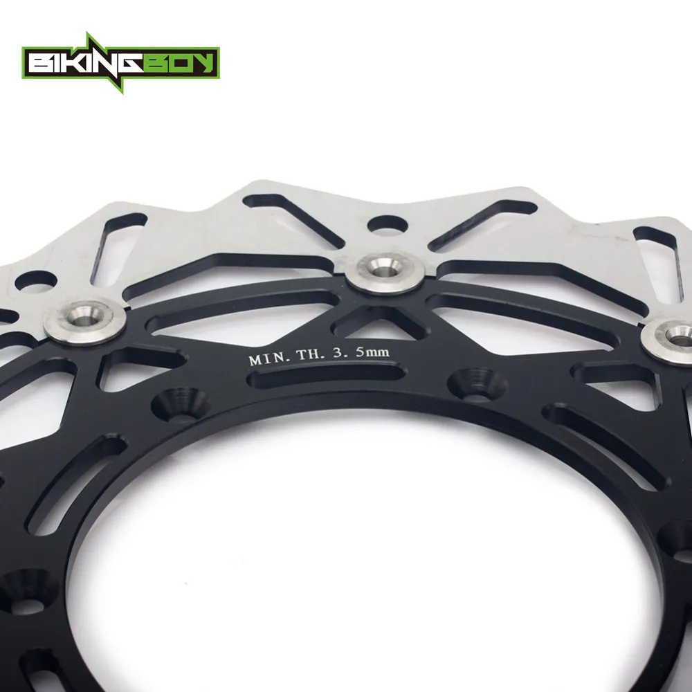 BIKINGBOY YZ WR 125 250 98-07 WR250F WR450F YZ250F YZ450F 07 06 05 WR YZ 400 426 F оверсайз 320 мм спереди диск поворотный кронштейн