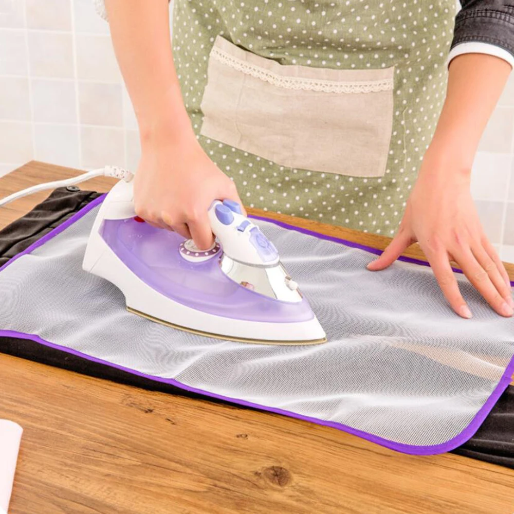 1pc Ironing Board Cover Protective Press Mesh Iron for Cloth Guard Protect Delicate Garment Clothes Home Tool 40gA | Дом и сад