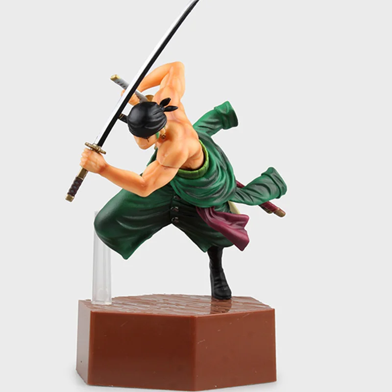 8 ''ONE PIECE Roronoa Zoro 4 поколения морская дорожка ПВХ экшн-фигурка Коллекционная