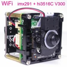 Wi Fi специальный объектив 3 7 мм H.265 H264 1/2.9 &quotSony STARVIS IMX291 CMOS + Hi3516C V300