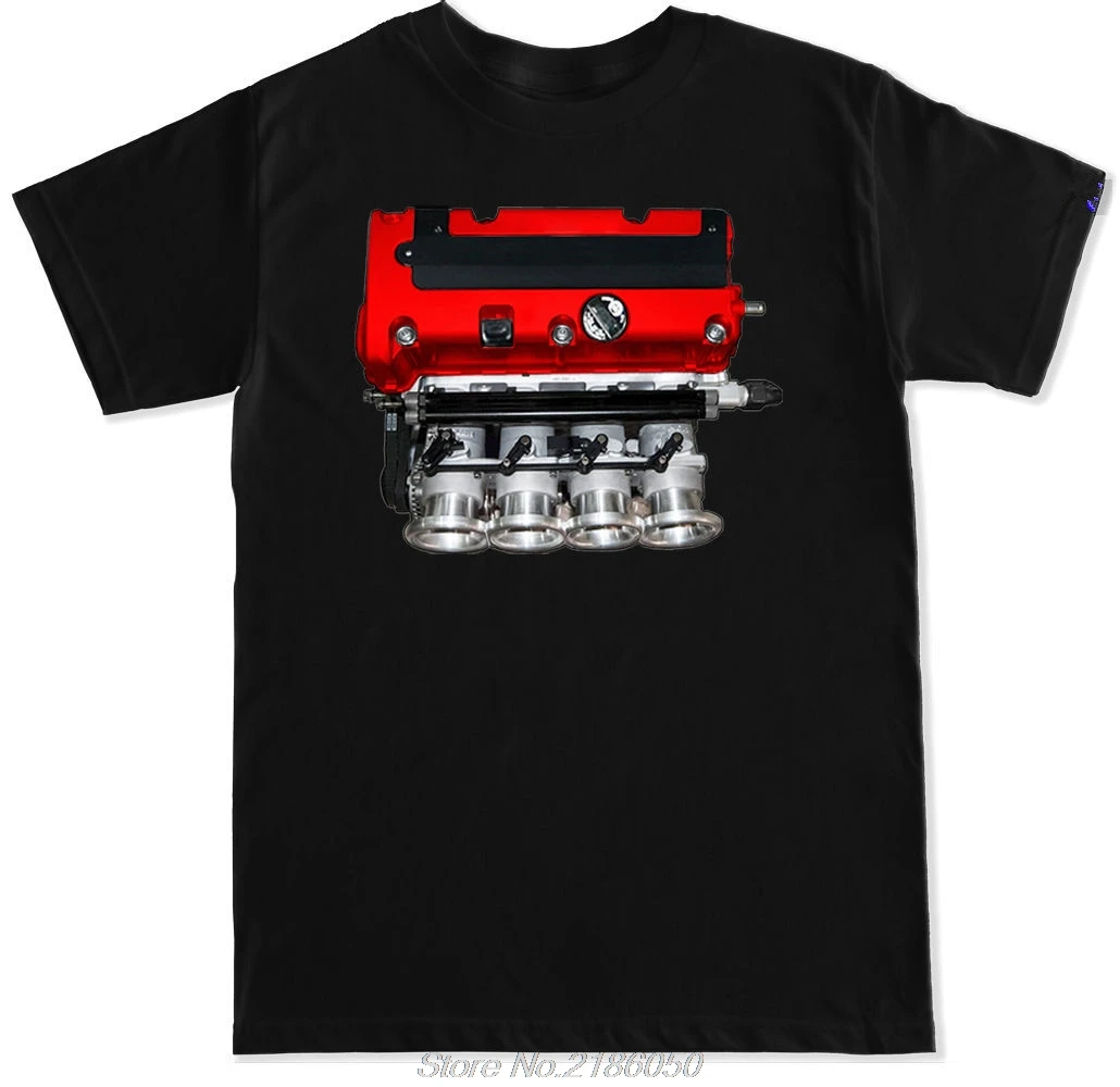 K20 Itb Rbc коллектор Jdm Integra Civic Тип R красная крышка клапана Rsx евро Футболка Мужская
