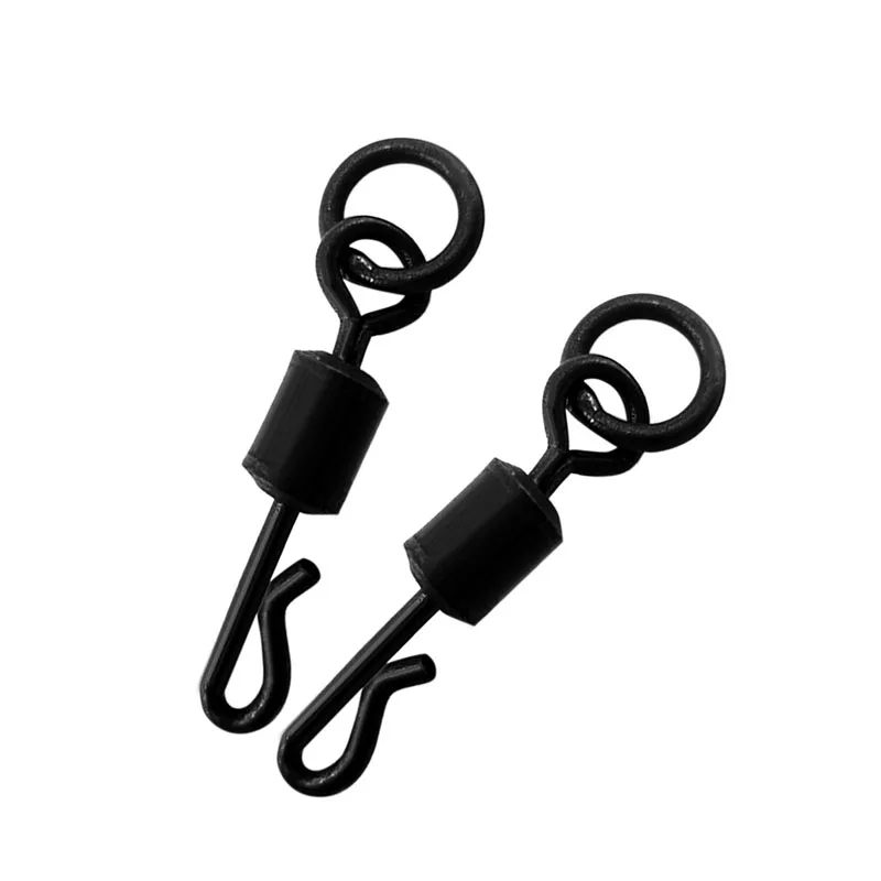 Toply20pcs 4 # Q-образные вертлюги для ловли карпа рыболовные снасти новые аксессуары |