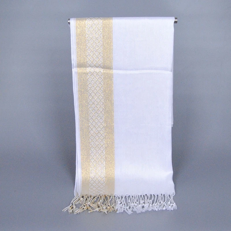RUBY VICKY Plain Fashion Muslim Scarves/scarf Long Hijab Print Glitter Tassels Cotton Lurex Plaid Stripe Scarf |