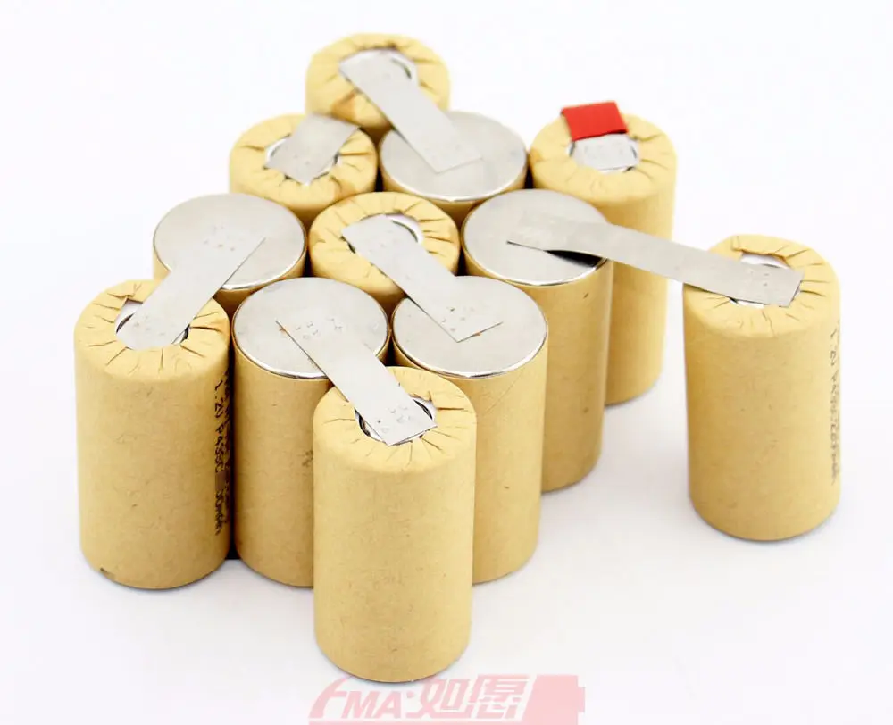Ni Cd Sub C 14 4 V 1200 1500 mAH перезаряжаемая батарея для ручной дрели Powertools 12SN P89|rechargeable