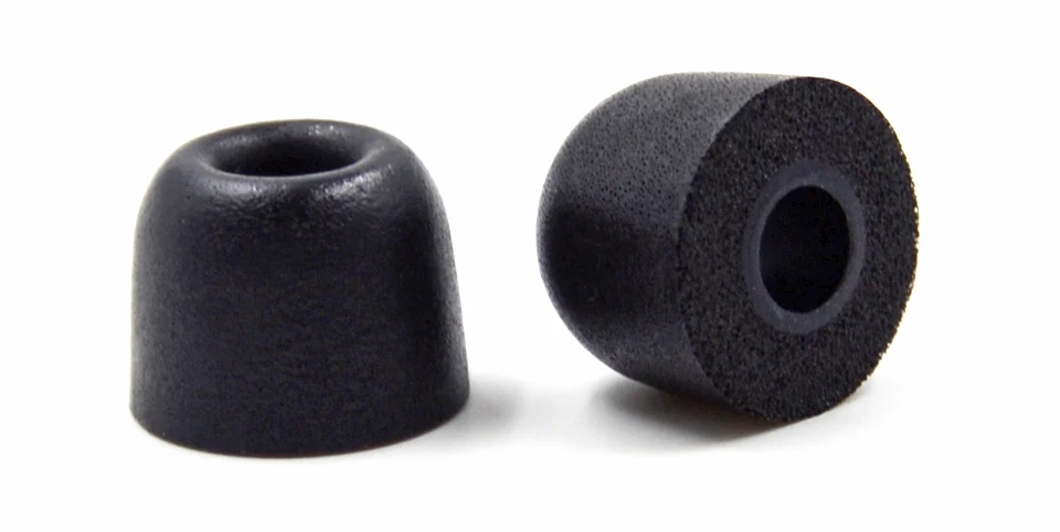 NICEHCK 1Pair(2pcs) 5mm T400 Noise Isolating Memory Foam Ear Tips Foam Eartips Earplug For In Ear Earphone IEM Earbud Headset