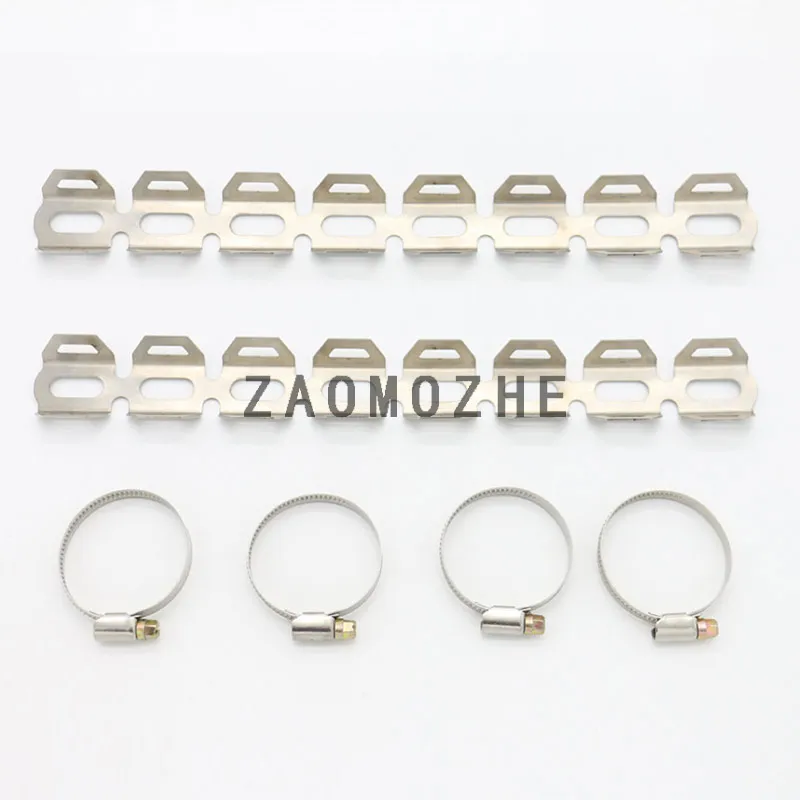 Заглушка выхлопной трубы мотоцикла тепловая оболочка алюминиевый защитный