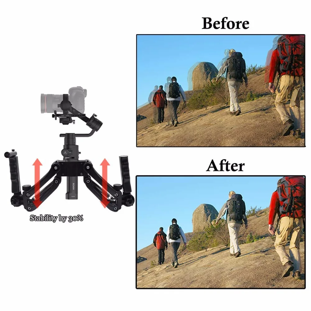Стабилизирующий Ручной Стабилизатор для телефона Zhiyun/Feiyu/DJI Osmo Mobile 1/2 Ronin S 3 осевой