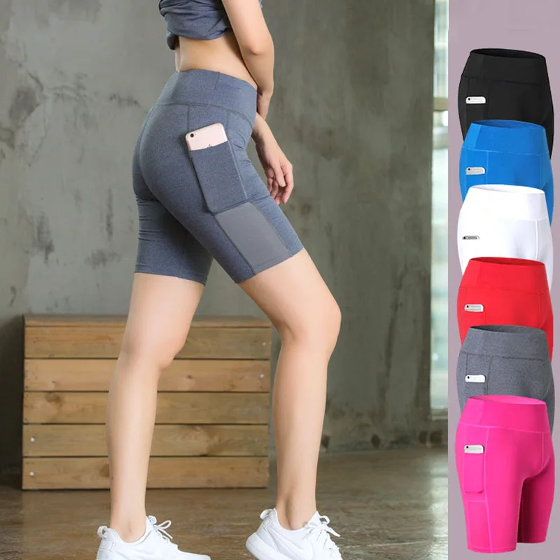 Женские шорты для йоги сетчатые Лоскутные обтягивающие спортивные шорты для женщин дышащее боди Femme спортзал фитнес бег шорты одежда